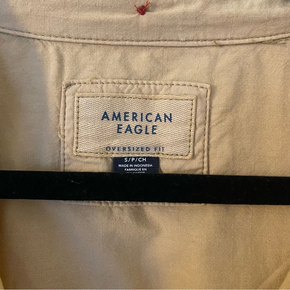 American Eagle Outfitters - Go Big Oversized Shirt - Size Small - Picture 6 of 7